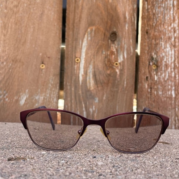 MARCHON Accessories - MARCHON NYC Eyeglass Frame Purple East Side Paley 135 49 16